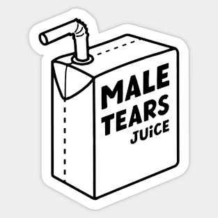 Male Tears Juice Sticker